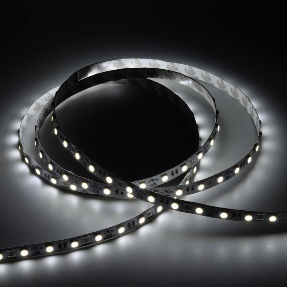 LED Strip Lights, IP20, 16.4ft, Dimmable, 12V, SMD 5050, 60 leds/Meter, UL, RoHS Listed, LED Lights for Bedroom, Kitchen, Home Decoration