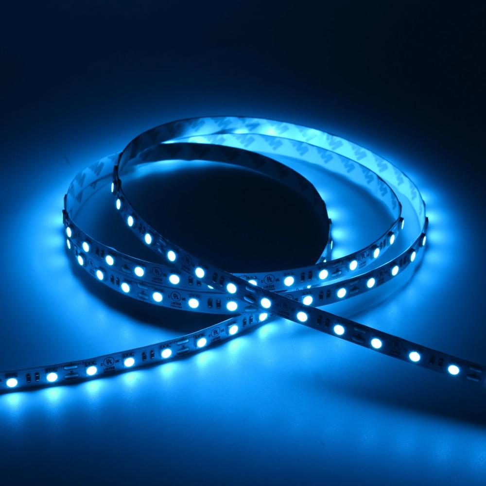 LED Strip Lights, IP20, 16.4ft, Dimmable, 12V, SMD 5050, 60 leds/Meter, UL, RoHS Listed, LED Lights for Bedroom, Kitchen, Home Decoration