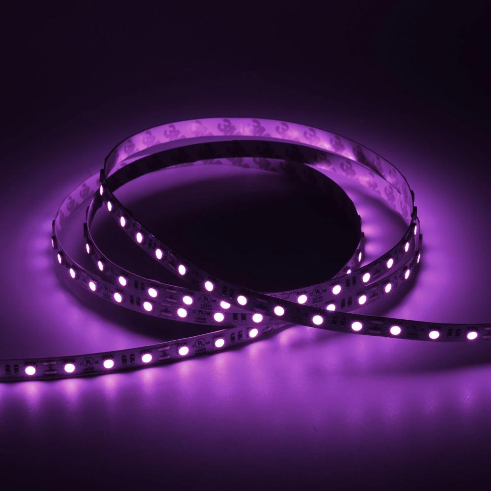 LED Strip Lights, IP20, 16.4ft, Dimmable, 12V, SMD 5050, 60 leds/Meter, UL, RoHS Listed, LED Lights for Bedroom, Kitchen, Home Decoration