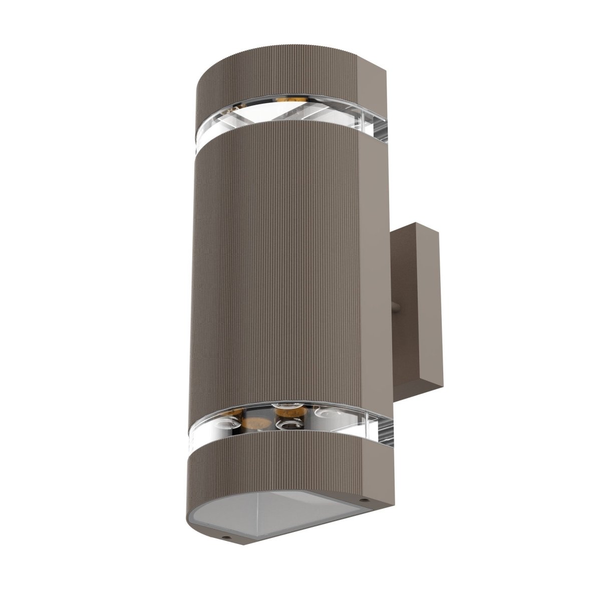 LED Up and Down Lights Outdoor, Semi Cylinder, 2X5W, AC100- 277V, Outdoor Wall Light ETL, RoHS Listed, Waterproof Outdoor Wall Lamps