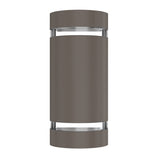 LED Up and Down Lights Outdoor, Semi Cylinder, 2X5W, AC100- 277V, Outdoor Wall Light ETL, RoHS Listed, Waterproof Outdoor Wall Lamps