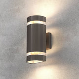 LED Up and Down Lights Outdoor, Semi Cylinder, 2X5W, AC100- 277V, Outdoor Wall Light ETL, RoHS Listed, Waterproof Outdoor Wall Lamps