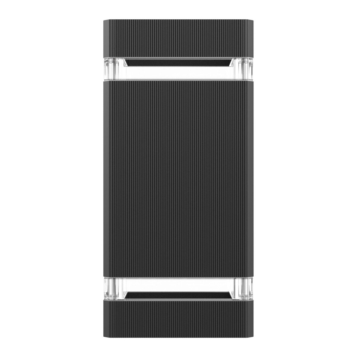 LED Up & Down Wall Lights Outdoor, Square, 2x6W, AC100- 277V, Waterproof Wall Sconce in 2 Lights, ETL-Listed, 80-90 Lumens/W