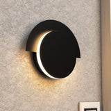 LED Wall Sconce Light For Living Room Lighting, 10W 3000K (Warm White) 483LM 120V Dimmable, Round