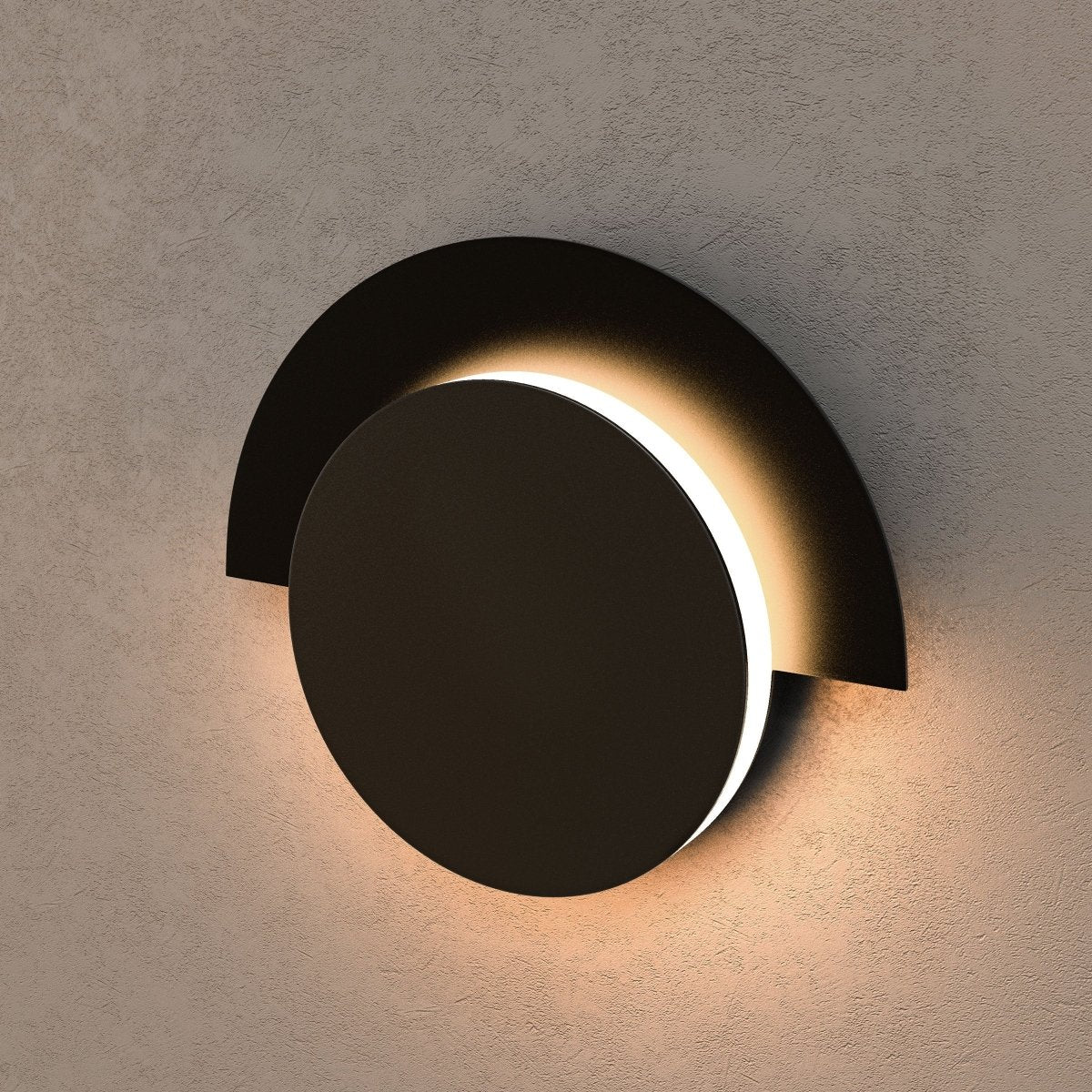 LED Wall Sconce Light For Living Room Lighting, 10W 3000K (Warm White) 483LM 120V Dimmable, Round
