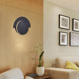 LED Wall Sconce Light For Living Room Lighting, 10W 3000K (Warm White) 483LM 120V Dimmable, Round