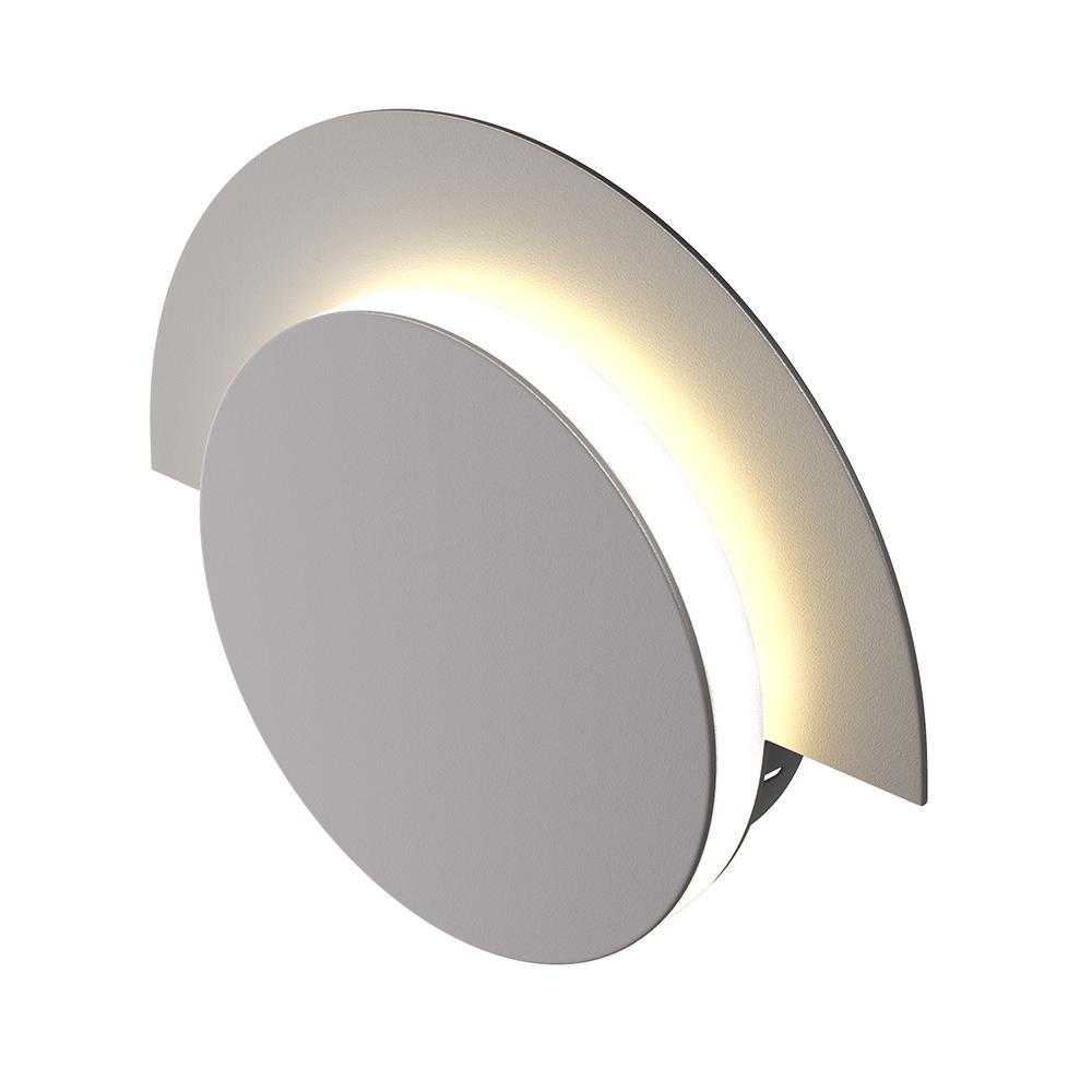 LED Wall Sconce Light For Living Room Lighting, 10W 3000K (Warm White) 483LM 120V Dimmable, Round