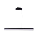 Linear Rectangular Pendant Lighting Fixture, 17W, 3000K (Warm White), 1137LM, Dimension: 36.1''x71''