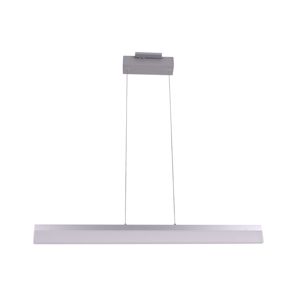Linear Rectangular Pendant Lighting Fixture, 17W, 3000K (Warm White), 1137LM, Dimension: 36.1''x71''