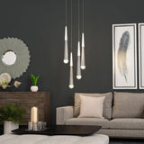Living Room Pendant For Low Ceiling, 7W, 3000K (Warm White), 348LM, Dimmable, Pendant Mounting