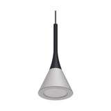 Modern Cone Pendant Lighting, 7W, 3000K, 340LM, Sand white Body Finish, Dimmable, 1-Light