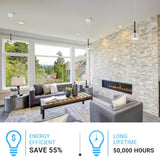 Modern Cone Pendant Lighting, 7W, 3000K, 340LM, Sand white Body Finish, Dimmable, 1-Light