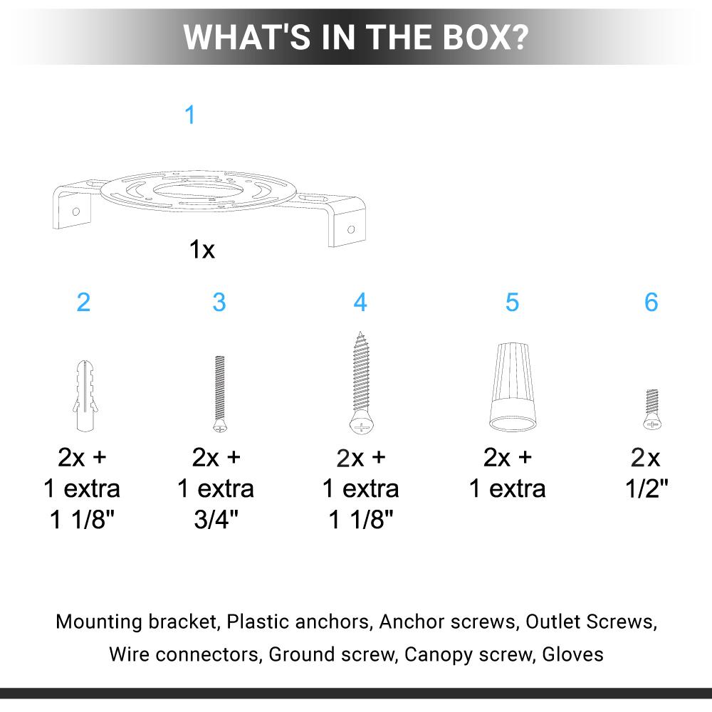 Modern Square LED Wall Sconce, 9W, 3000K, 338LM, CRI: 80+, Dimmable, Dimension: 6.7 x 2.1 x 6.7 Inch