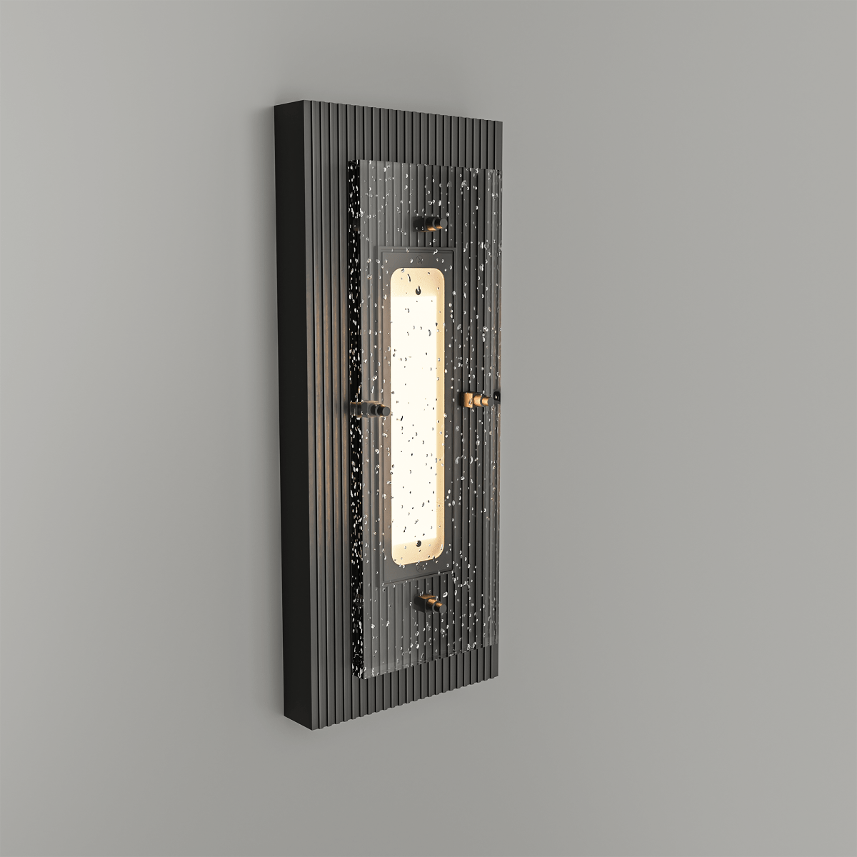 Modern Wall Sconce, Outdoor/Indoor Wall Sconce Exterior LED 11W 3CCT Waterproof Wall Light Fixture, For Porch Entryway Doorway - 4.96"L x 2.99"W x 12.8"H
