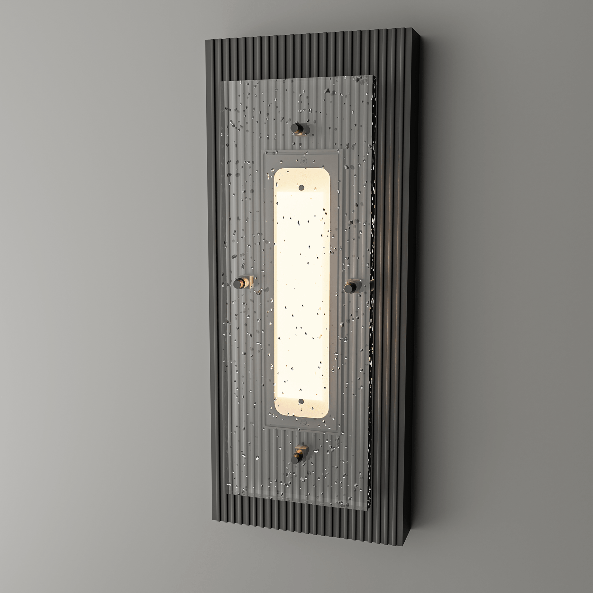 Modern Wall Sconce, Outdoor/Indoor Wall Sconce Exterior LED 11W 3CCT Waterproof Wall Light Fixture, For Porch Entryway Doorway - 4.96"L x 2.99"W x 12.8"H