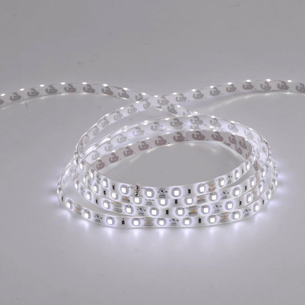 Outdoor LED Strip Lights Waterproof, IP65, 16.4ft Dimmable, 12V,  SMD 3528, UL, RoHS Listed, LED Lights for Bedroom, Kitchen, Home Decoration