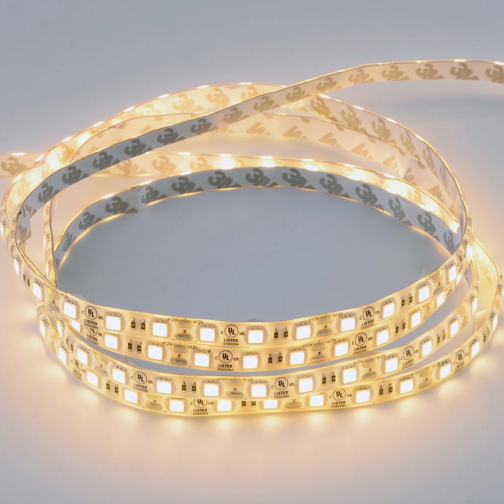 Outdoor LED Strip Lights Waterproof, IP65, 16.4ft Dimmable, 12V, SMD 5050, UL, RoHS Listed, LED Lights for Bedroom, Kitchen, Home Decoration
