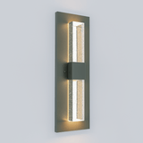 Outdoor LED Wall Sconce Light, Acrylic Bubble, Wall Mount 11W 3CCT, Outdoor Wall Sconce for Patio,Porch,Balcony - 5.79"L x 2.87"W x 20"H