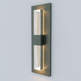 Outdoor LED Wall Sconce Light, Acrylic Bubble, Wall Mount 11W 3CCT, Outdoor Wall Sconce for Patio,Porch,Balcony - 5.79"L x 2.87"W x 20"H