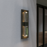 Outdoor LED Wall Sconce Light, Acrylic Bubble, Wall Mount 11W 3CCT, Outdoor Wall Sconce for Patio,Porch,Balcony - 5.79"L x 2.87"W x 20"H