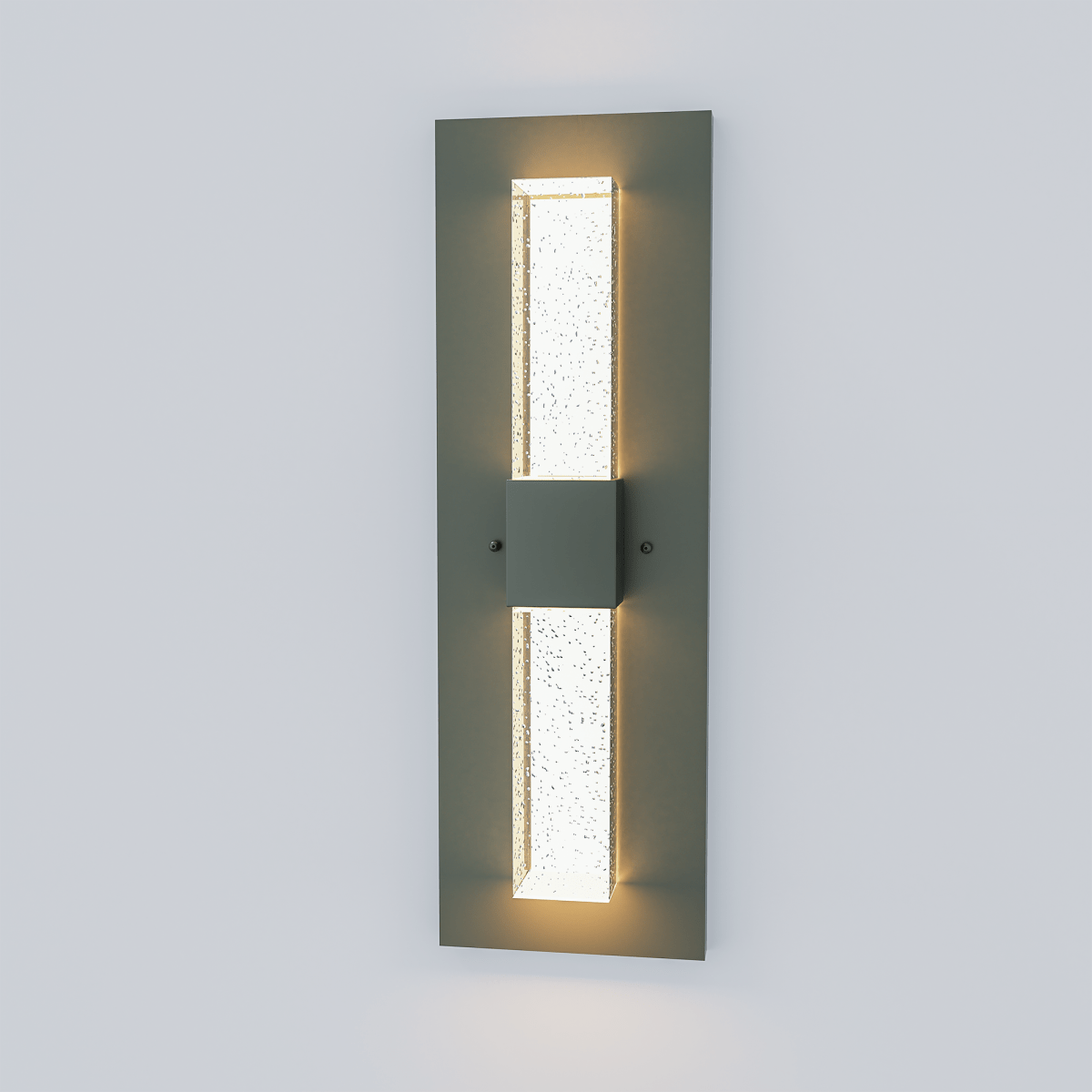 Outdoor LED Wall Sconce Light, Acrylic Bubble, Wall Mount 11W 3CCT, Outdoor Wall Sconce for Patio,Porch,Balcony - 5.79"L x 2.87"W x 20"H
