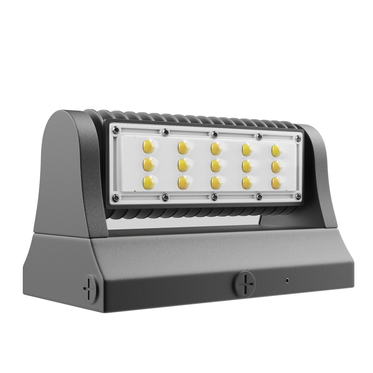 Outdoor Rotatable LED Wall Pack Light 40W 5700K 5400 Lumens, UL, DLC Listed, Bronze Finish, Waterproof Wall Light