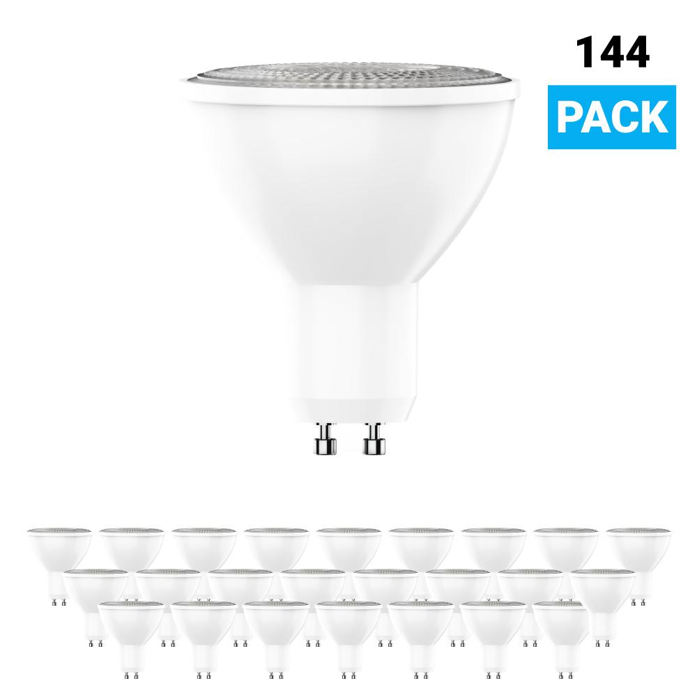 PAR16 LED Light Bulbs - 6.5 Watt GU10 base 5000K - 500Lumens, Dimmable