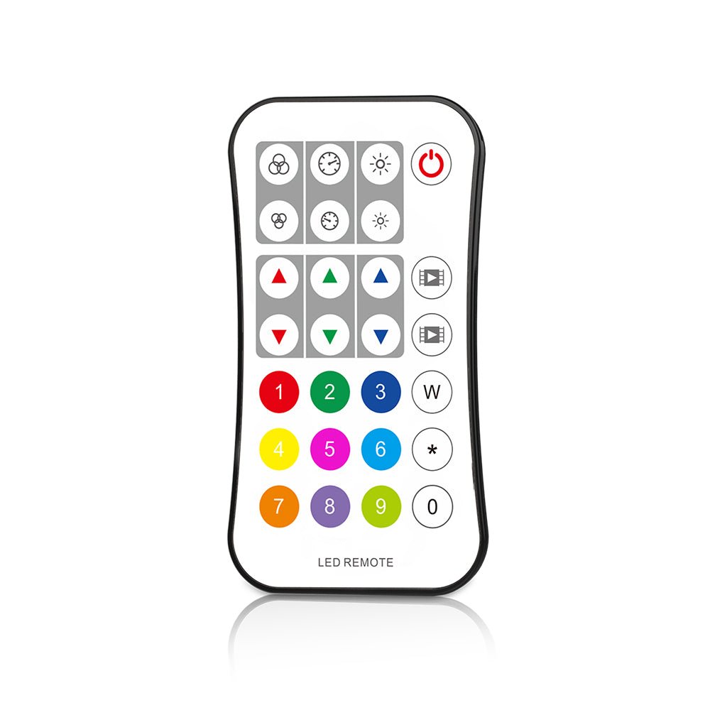RGB Remote LED Controller Set  - Remote with 2 Scenes Dimming