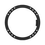 Ring Flush Mount LED Lighting Fixture, 16W/24W, 3000K, 800LM/1200LM, Close to Ceiling lights, Dimmable