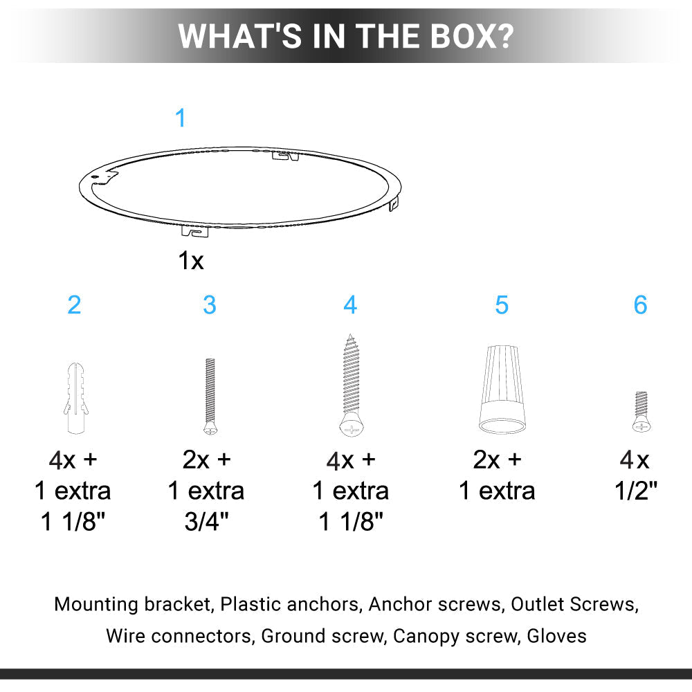 Ring Flush Mount LED Lighting Fixture, 16W/24W, 3000K, 800LM/1200LM, Close to Ceiling lights, Dimmable