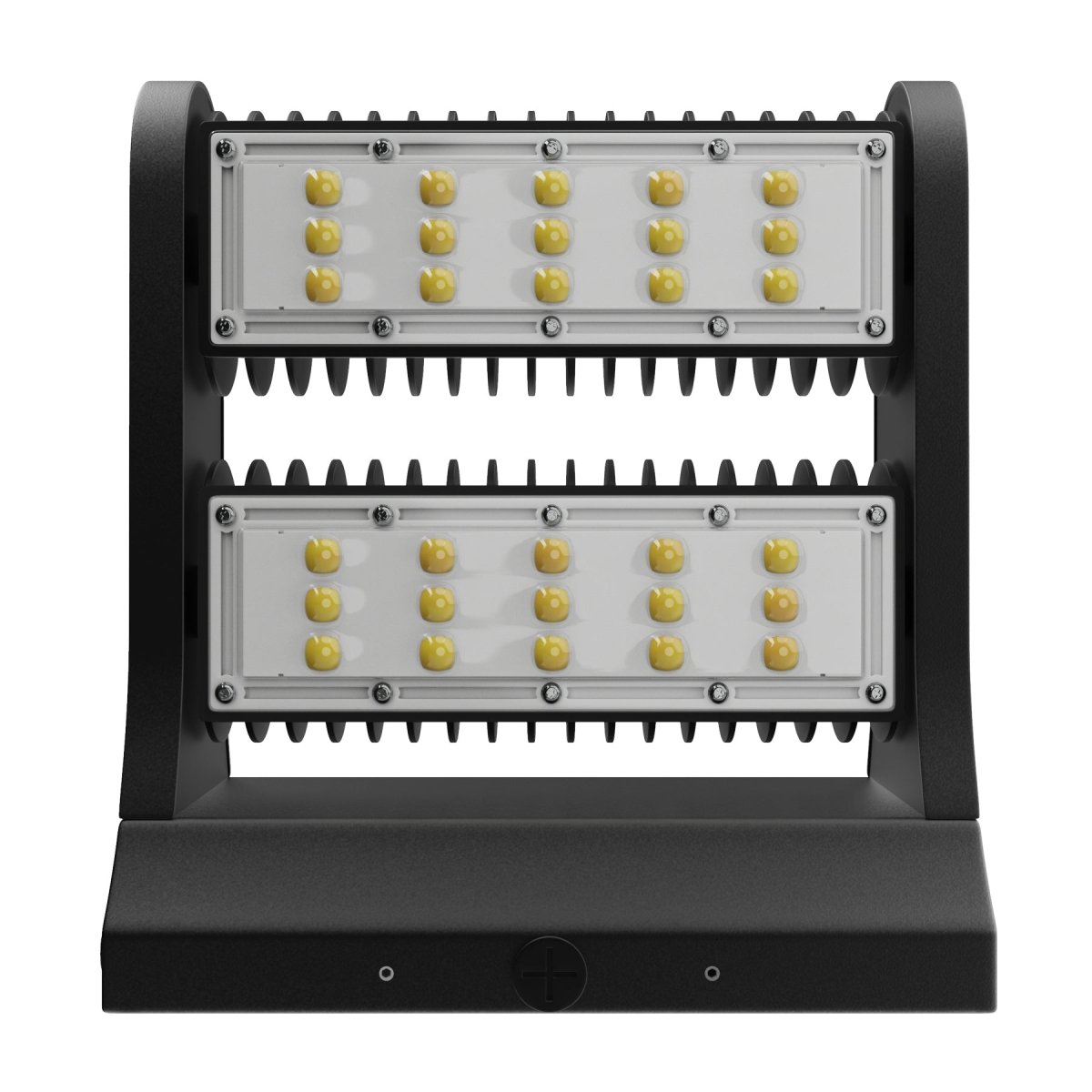 Rotatable LED Wall Pack Light 80W 5700K, 10800LM, Black, UL, DLC Premium, IP65, Adjustable Head Can be used as Up/Down Light, Outdoor Rotatable Wall Light