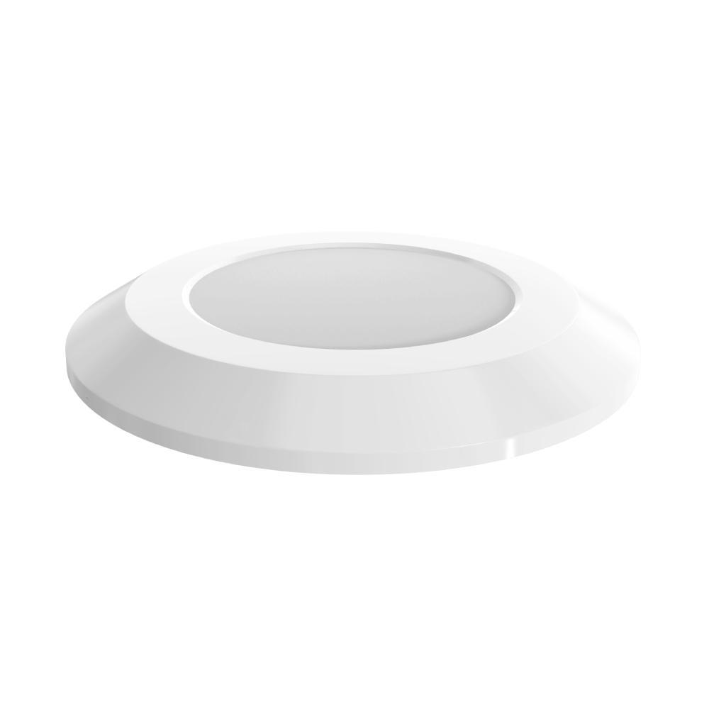 Slim LED Puck Light, 3-Piece Kit With 12V Adaptor & Wave Sensor Dimming , 3x3.5Watts, 3x200Lumens, ETL Listed, CCT Changeable (3000K/4000K/5000K), Hand Wave Sensor, White