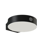 Smart Solar Outdoor LED Wall Lights with PIR Sensor, Round, HY06WSRB, Waterproof Outdoor Security Lights