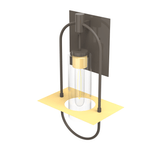 Smyth Outdoor Wall Sconce, E26 Socket 1X60W, Clear Glass, Bronze,  22" H x 12.5" W, Extends 7" from the wall
