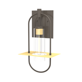 Smyth Outdoor Wall Sconce, E26 Socket 1X60W, Clear Glass, Bronze,  22" H x 12.5" W, Extends 7" from the wall