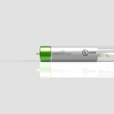 T8 4ft LED Tube/Bulb - Glass 18W 1800 Lumens 4000K Clear, Single Ended Power - Ballast Bypass