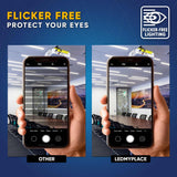 T8 4ft LED Tube/Bulb - Glass 18W 1800 Lumens 5000K Clear, G13 Base, Single Ended power - Ballast Bypass