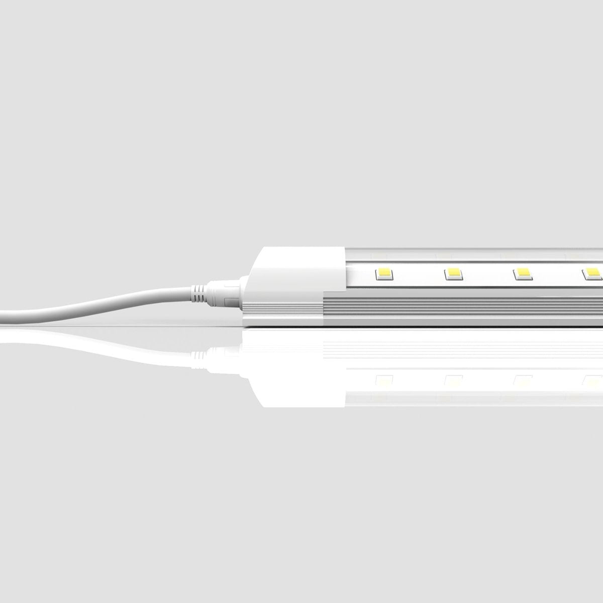 T8 LED Freezer/Cooler Tube Light - V Shape - 6ft 40W 5000k Clear 4800 Lumens Rebate Eligible, Walk-in Cooler Light - 1 Pack