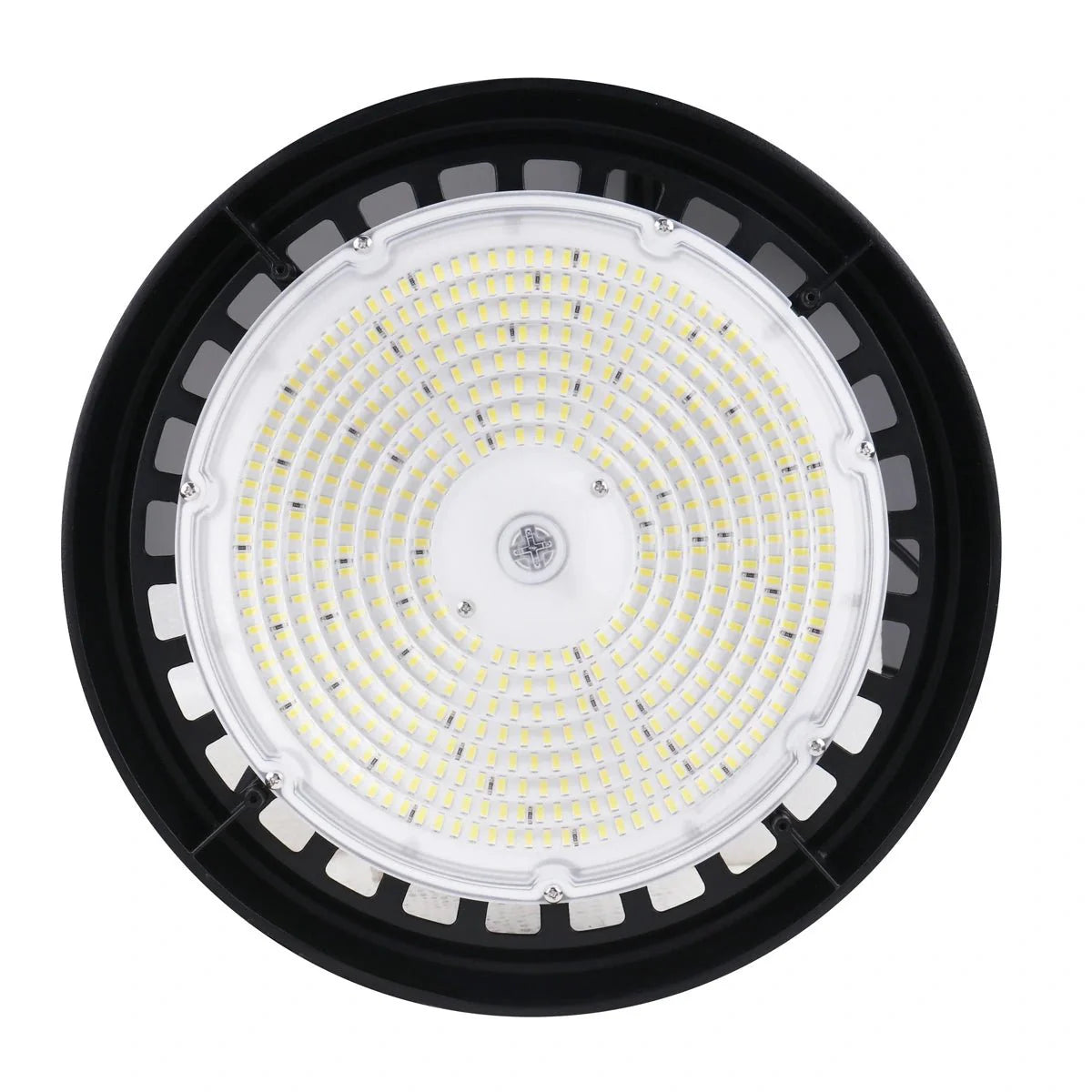 UFO LED High Bay Light 150/120/100 Watt Adjustable, 5700K, 150LM/W-155LM/W, 120-277VAC, IP65, UL, DLC Listed, 1-10V Dim, For Warehouse Factory Workshops Gymnasium & Supermarket Lighting
