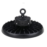 UFO LED High Bay Light, 240W/220W/200W Wattage Adjustable, 5700K 150 LM/W, Waterproof IP65, 1-10V Dimmable, AC277-480V High Voltage, UL, DLC Listed, For Factory, Workshop, Barn, Garage, Commercial Shop, Warehouse, Airport