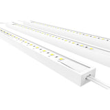 Under Cabinet LED Lighting Kit, Direct Plug-In, 12 Inch, Linkable LED Light Bar, 3-Piece Kit, 3x3.6Watt 330 LM,White - Under Counter Lights for Kitchen,Desk,Wardrobe,Closets ,Cupboard
