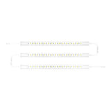 Under Cabinet LED Lighting Kit, Direct Plug-In, 12 Inch, Linkable LED Light Bar, 3-Piece Kit, 3x3.6Watt 330 LM,White - Under Counter Lights for Kitchen,Desk,Wardrobe,Closets ,Cupboard