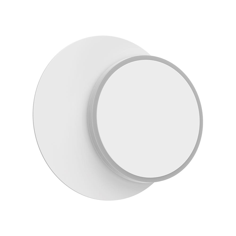 Unique Circular LED Wall Sconce, 11W, 3000K, Diameter 9.9 inch, Modern Round Lamp