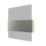 Wall Mounted LED Light Fixture, 5000K, Dimmable, ETL/CE Certificate, Material: Metal + White Acrylic Shade