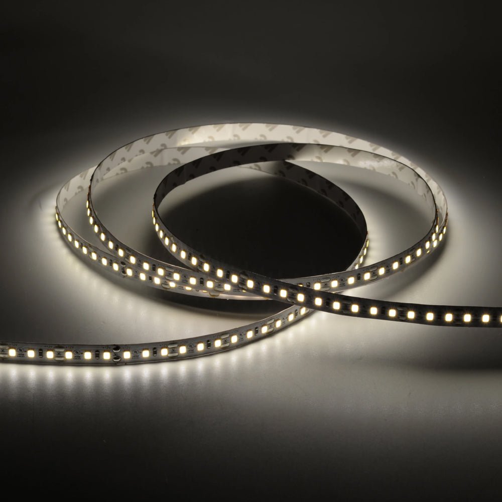 White LED Strip Light, 16.4ft Dimmable - 24V - IP20 - 879 Lumens/ft, SMD2835, Tape Lights for Bedroom, Kitchen, Mirror, Home Decoration