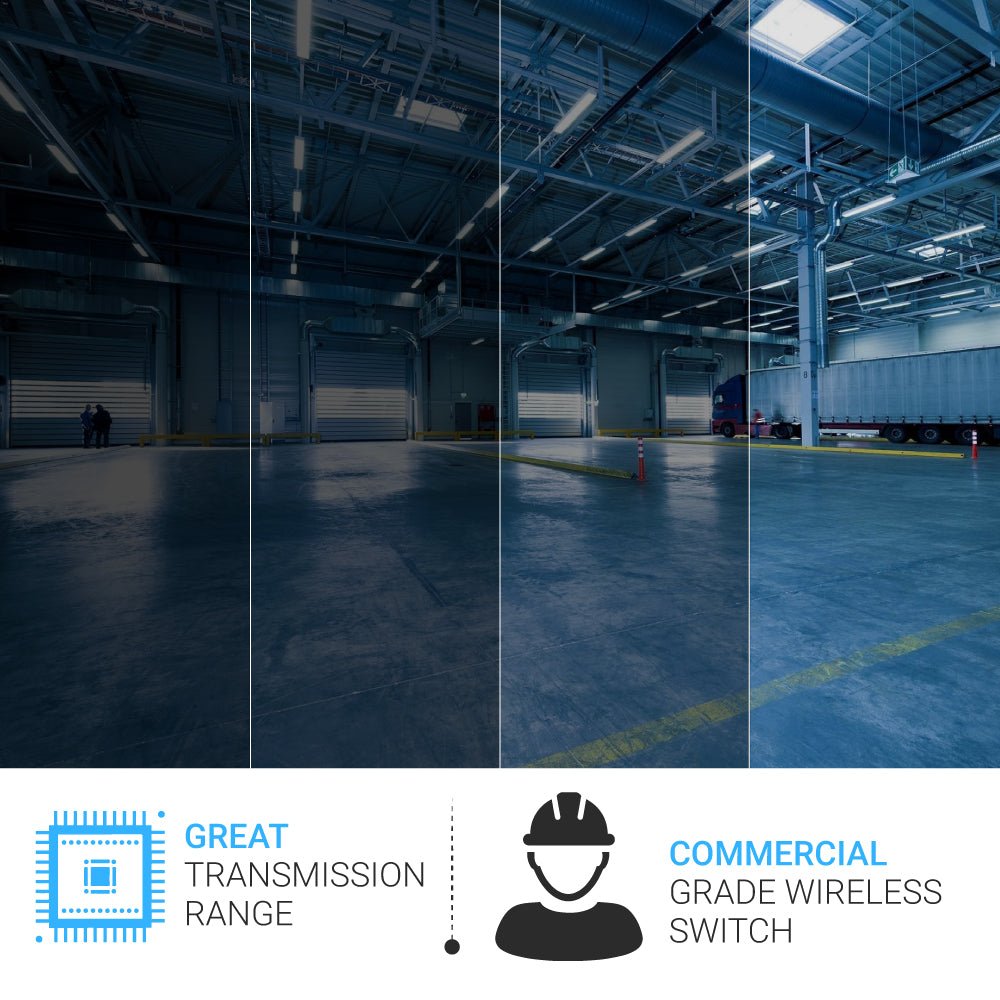 Wireless dimmer Manually Turn on/off and Dim Command