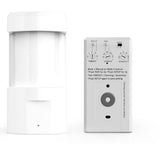 Wireless wall mount PIR Occupancy/ Vacancy Sensor with switch Manually Turn on/off and Dim Command