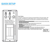 Wireless wall mount PIR Occupancy/ Vacancy Sensor with switch Manually Turn on/off and Dim Command
