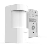 Wireless wall mount PIR Occupancy/ Vacancy Sensor with switch Manually Turn on/off and Dim Command