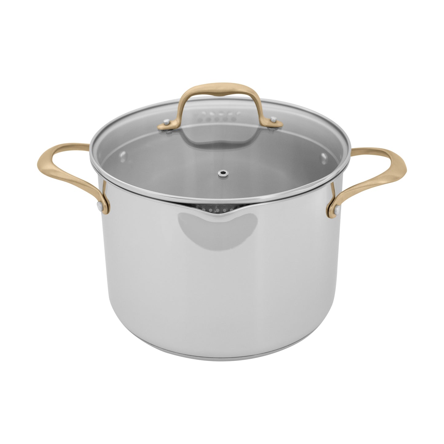 ZLINE 10-Piece Non-Toxic Stainless Steel with 3-Piece Nonstick Ceramic Cookware Set (CWSETL-NS-10)